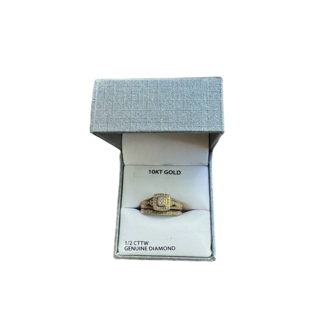 Forever Bride Bridal Ring Set Size 6.5